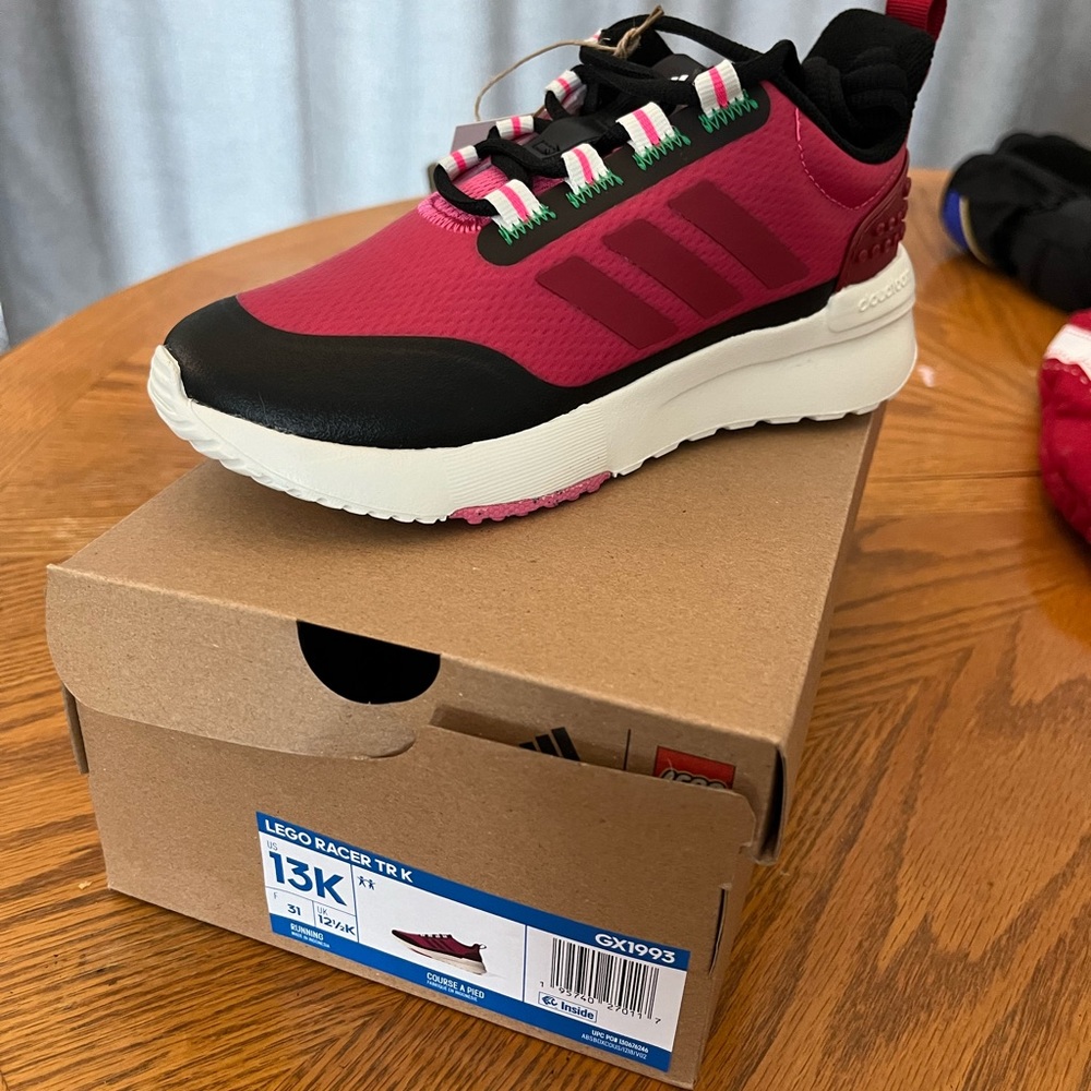 Girls NWT Adidas Lego Addition Shoes
